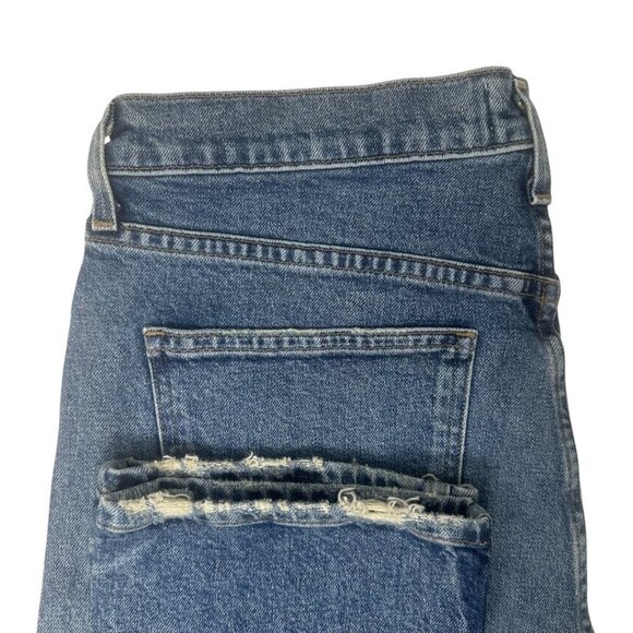 New Agolde Merrel Mid Rise Straight Leg Ankle Jeans Size 30 In Spellbound Wash - Picture 9 of 15
